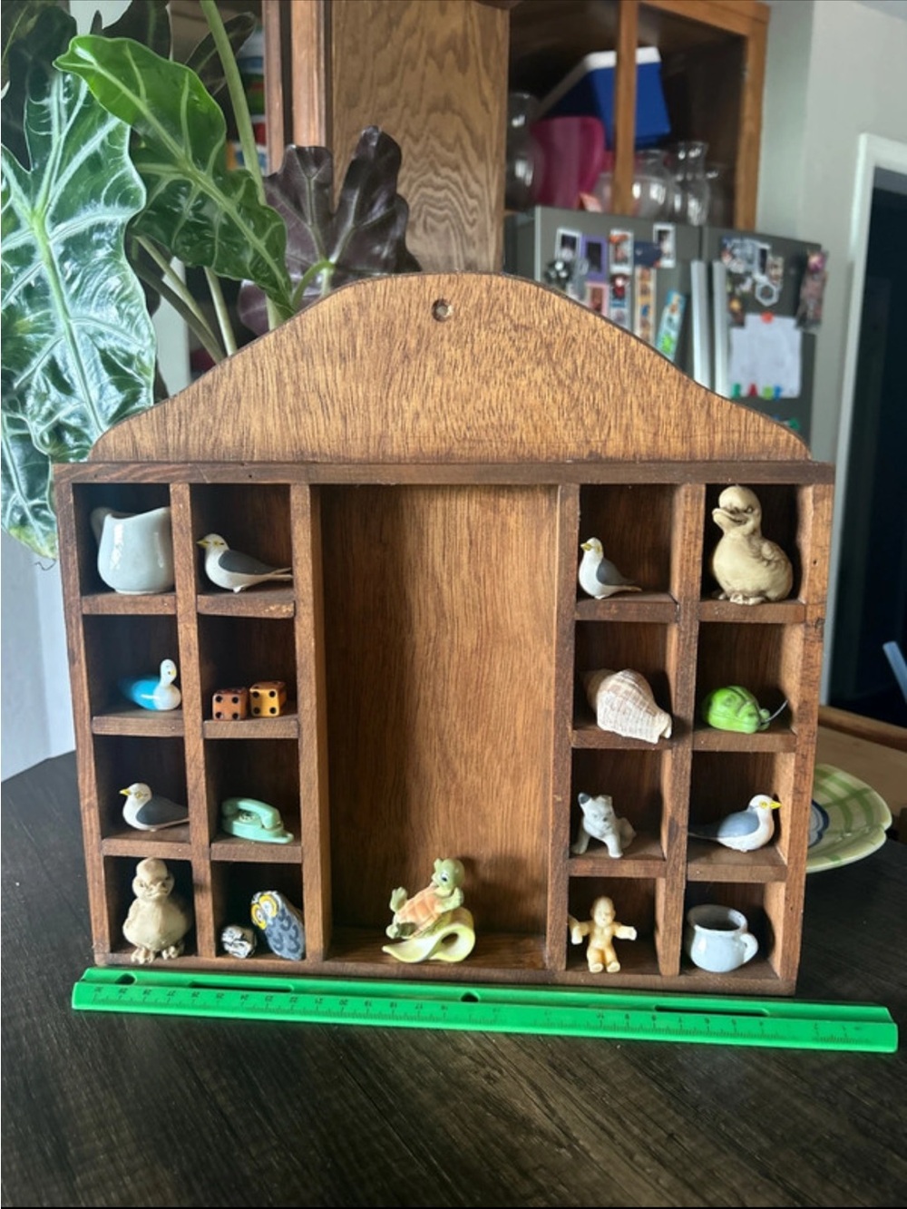 Trinket shelf with trinkets included